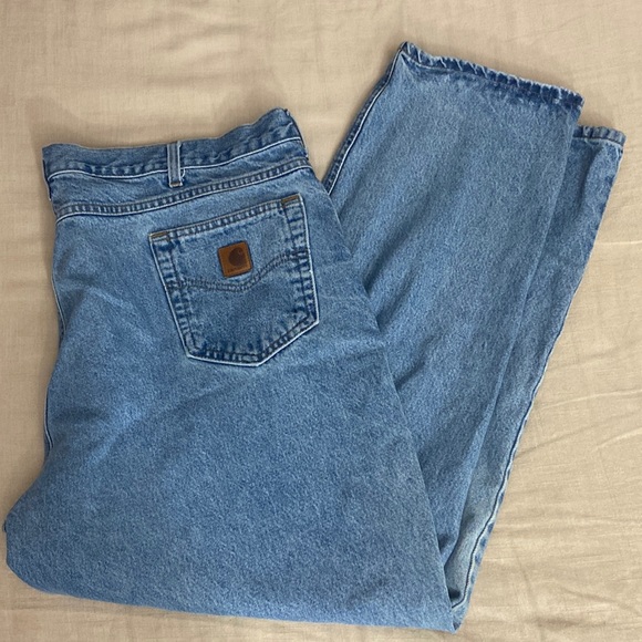 Carhartt Relaxed Fit Work Jeans 46x32 - Picture 14 of 15